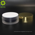 100g empty two layers body butter use acrylic cosmetic jar with gold cap